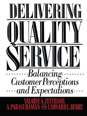 cover image of Delivering Quality Service